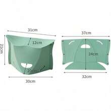 Folding Portable Camping Hiking Stool With Handbag Function - Lightweight Collapsable Travel Chairs For BBQ Library And Backpacking - Outdoor Ultralight Mini Step Stool Foldable Blue Large