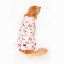 圣诞狗狗睡衣，搞笑圣诞狗狗服装，圣诞小狗睡衣，圣诞小狗衣服，狗狗毛衣，小狗圣诞礼物，狗狗服装，狗狗衣服，小型犬、中型犬、大型犬睡衣，超柔软有弹性，全身印花圣诞图案，S-6XL