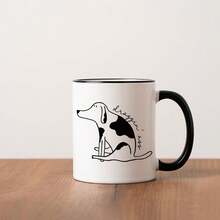 Funny Draggin Dog Coffee Mug Dogs Lovers Dog Owner, Veterinary Medicine Appreciation Gifts Women Men, Practitioner Animal Doctor Coffee Mug 11oz - 1 - Xem 5