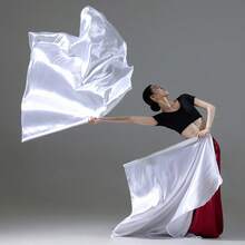 Colorful Satin Worship Dance Flag Set (2 Flags + Poles) - Elliptical Praise Flags For Church Guard & Worship Church Worship Dance Flags, Satin Elliptical Praise Flags - Multicolor - View 21