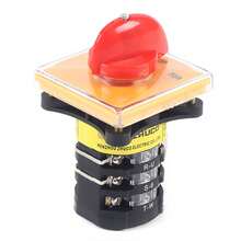 High-Quality Three-Phase Motor Milling Switch For Milling Machines AC 50-60Hz, 500V/380V Max, Plastic+Metal, 646461mm - Multicolor - View 7