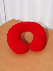 Travel Pillow, Neck Pillow, Airplane, Car, Home Office, Flight Soft Cover, C-Shaped Portable Student Adult Cushion, Supports And Protects The Cervical Spine When Studying Or Riding, Other Travel, C-Shaped Pillow, Comfortable In The Car, Cute Support Cushion - Multicolor - View 17