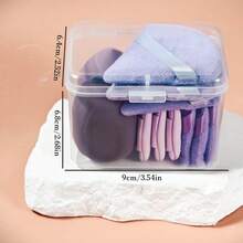 14 pezzi Set di spugne per il trucco, set professionale di spugne per sfumatura per fondotinta, correttore e applicazione di cipria, morbide e di forme varie per un trucco impeccabile, economico, riempimento calze natalizie, trucco, accessori per il trucco, roba economica, regali, regali per donne, regali di Natale