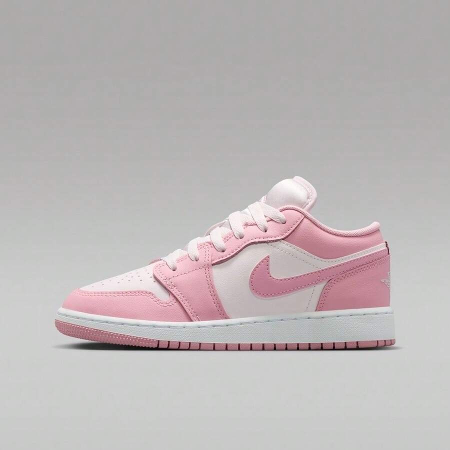 Giày bóng rổ Air Jordan 1 Low (GS), 553560-614 - trắng - Xem 1