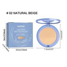 OUHOE 8g Setting Powder, Long-Lasting, Oil Control, Natural Setting, Full Coverage, Waterproof, Brighten, Whitening, ,Concealer, Sweat-Resistant, Non-Cakey, Smooth - Beige natural - Ver 5