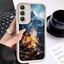 Funda protectora de silicona para teléfono  Galaxy S23 Ultra, S24, S25, S22+, y S20 FE Pro Plus 5G, con diseño Shanying Huozhao, a prueba de golpes y portátil. - Colores mixtos - Ver 2