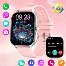 New Smart Watch With Full Touchscreen, Calling & Messaging Functions, Multi-Functional Fitness Watch With Alarm, Calculator, Calendar, Weather