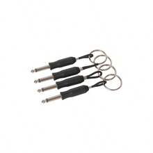 4pcs Guitar Key Holder Keychains Music Love Who Want To Their Style 4 - Jack - 4-傑克 - 查看 8