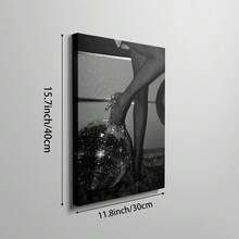 1 Tranh in trên vải canvas cao cấp, phong cách thời trang sang trọng, tranh đen trắng, poster thời thượng, trang trí cao cấp phù hợp cho phòng ngủ, phòng khách hoặc văn phòng, có thể chọn có khung hoặc không khung. - Nhiều màu - Xem 8