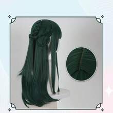Tóc giả cosplay Cat Lady, thiết kế tách rời - Tóc giả cosplay The Apothecary Diaries - màu xanh lá - Xem 5