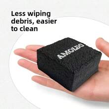 HTPICK 1pc Ping Pong Racket Cleaning Eraser, Removes Carbon Fiber Surface Residue & Dust, Maintains Matte Effect, Made Of Reusable Material