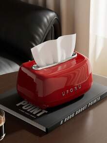 High-End Vintage Tissue Box, Living Room Paper Towel Storage Box, Bedroom Foyer Household Tea Table Desktop Premium Paper Towel Holder - Multicolor - View 13