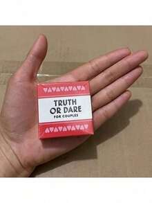 情侣真心话大冒险游戏 - 适合旅行携带，51张卡片，是约会之夜和情人节的完美之选 - 玫紅色 - 查看 2