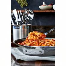 AllClad T233 Stainless Steel Cook Serving Slotted Spoon Silver - Stainlesssteel - View 3