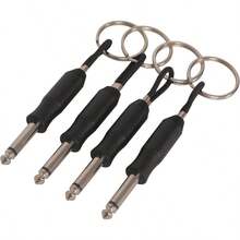 4pcs Guitar Key Holder Keychains Music Love Who Want To Their Style 4 - Jack - 4-傑克 - 查看 6