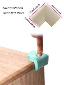2米多功能护角，婴儿安全防撞条+护角，家具边角缓冲保护垫，儿童安全防护，适用于桌子、书桌、壁炉、管道等。 - 彩色 - 查看 12