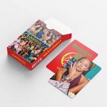 92张KATSEYE小卡套装 | Gabriella、Lana、Sofia、Manon和May的LOMO迷你卡片和贴纸 | 高清双面K-POP偶像粉丝收藏系列，最新专辑《TOXIC》和《Born To Shine》系列，剪贴簿和日记装饰，流行音乐周边 - 彩色 - 查看 4