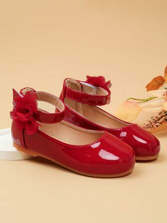 1 Pair Girl/Girls' Fashion Roman Style Flat Ballroom Dance Shoes, Comfortable Outdoor Activity Shoes For School