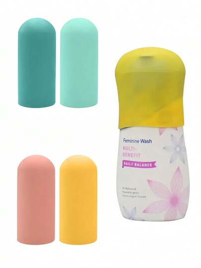 Silicone Leakproof Bottle Covers Fit Most Travel Size Toiletry Bottles Leak Proof Sleeves For Travel Storage Bag Travel Essentials School School Supplies Holiday Camping Women Men Colorful Leak Proof Tool Must Haves Beach Vacation Summer Holiday School Accessories Back To School Supplies Stuff Insulation, Galentines, Puppy, Carnival, Party Decorations, Spring Summer Picks, Brides Maid Gifts, Room, Bedroom Decor, Bedroom Decor, Beach, Travel, For Men, For Women, Vacation