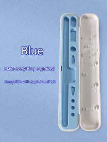 1pc Storage Box, Compatible With 1st/2nd Gen Apple Capacitive Touch Stylus, Pen Case, Pen Tips, Adapter (Stylus And Accessories Not Included) Gifts For Mother, Family, Friends, Birthday, Holiday Pen Accessories