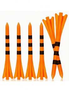 50个8.3厘米/3.27英寸五爪高品质多色高尔夫球座，稳固高尔夫球托，高尔夫配件 - 彩色 - 查看 9