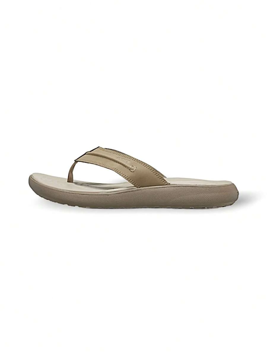 Crocs Men Clogs Sweat Absorption Breathable Sun Protection Windproof Warmth Versatile Logo Solid Easy To Wash Quick Dry Sports Outdoor Running Daily School Men Khaki 209332-260 - Khaki - View 1