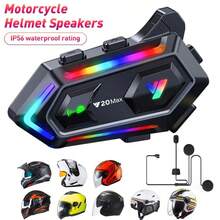 Multi-Functional Wireless Motorcycle Headset & Earbud - Dual-Mode Dual Channel, Music Player, Call Control With Soft/Hard Microphone For Simultaneous Music & Riding - Multifunctional Bluetooth Headset (host + Accessories Set) - View 11