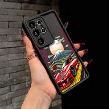 Funda de teléfono deportiva roja, fresca y elegante, con diseño de monte , para Samsung Galaxy S25 S24 S23 S22 S21 S20 FE Ultra Plus 4G 5G, a prueba de golpes, de TPU suave - Colores mixtos - Ver 4