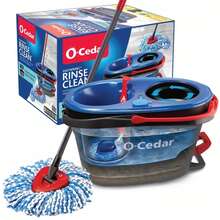 O-Cedar RinseClean Spin Mop & Bucket System - 1 - 查看 12