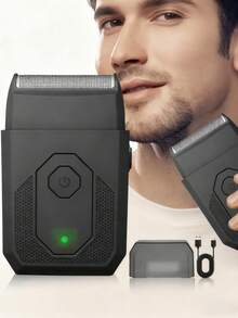 Reciprocating Electric Shaver With -C Fast Charging, Portable & Lightweight, - For Home/Travel - No Razor Refills, Ideal Gift For Beards & Sensitive - Multicolor - View 2