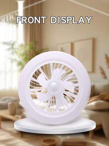 10Inch LED Fan Light, 5 Fan Blades, With Remote Control Function And Aromatherapy Function, Adjustable Color Temperature Brightness Wind Speed, Timing Function, For Bedroom Living Room Study Shop