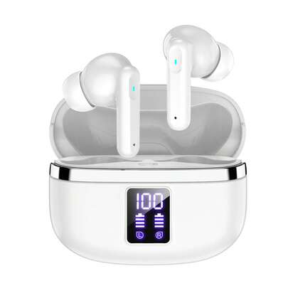 Original I18 ENC Touch Bluetooth Sport Earphones BLAST! I18 TWS True Wireless Stereo Earphones LED Power Display Bluetooth TWS Headset Noise Cancellation