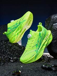 Unisex Lace-Up Breathable Casual Fashion Sneakers, Chunky Sneakers For Men & Women - Multicolor - View 1