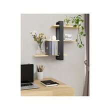 Storage Shelves & Racks - Black Wood - View 3