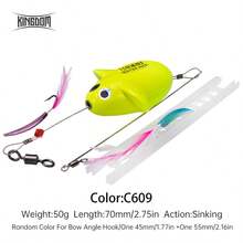 Kingdom Bionic 钓鱼路亚 70mm/90mm 30g/50g/75g/90g 沉水/浮水 高密度ABS泡沫 鼠形 平衡远投 人工硬泳饵 假饵 人工硬泳饵 - 彩色 - 查看 17