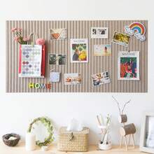 60cm X 120cm Felt Message Board, Nordic Style Vertical Creative Photo Display, Home Office Wall Decor, Classroom Decor, Christmas Holiday Spring Decor Gift, Includes Wall Paper Background, DIY Craft, Seasonal Home Decor, Back To School, Holiday Party Decor, Halloween, Christmas Eve And New Year Decorations, New Year Gift, Meaningful Gift For Friends, Classmates, Elders, Teachers - Multicolor/A - View 16