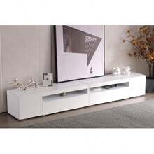 Television Stands & Entertainment Centers - White - View 7
