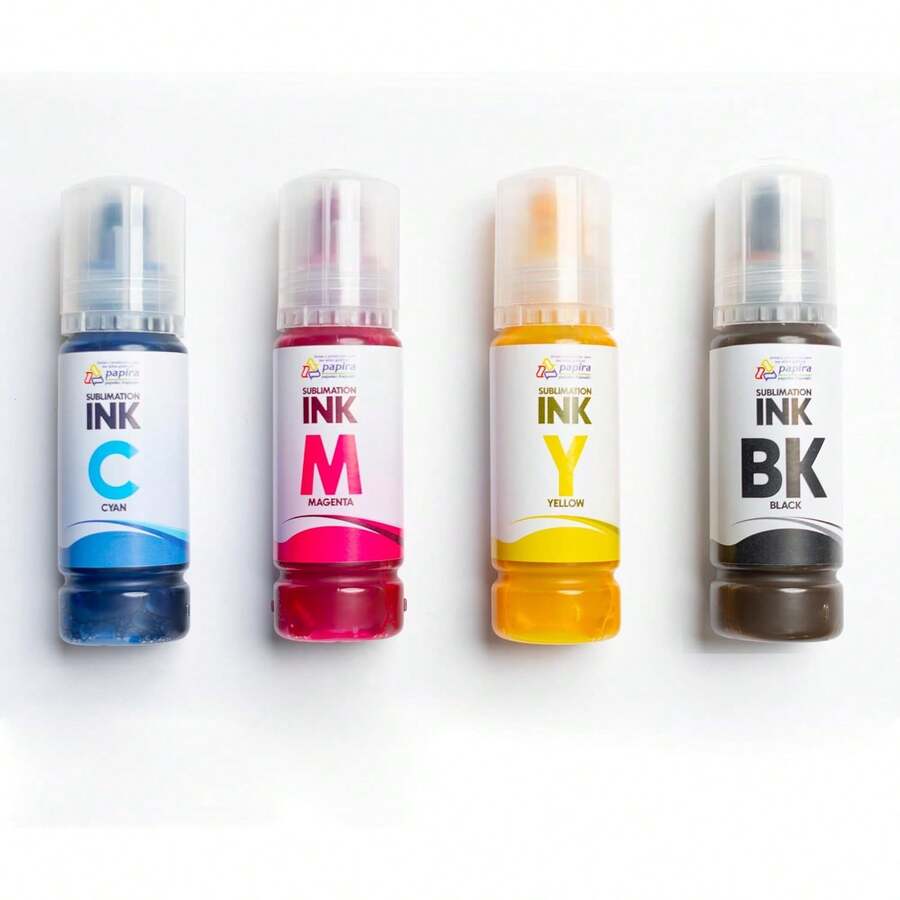 Tintas para Sublimación Premium 70 C/u para Impresoras Ecofit (Black) - Amarillo - Ver 1