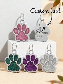 Ayotu 定制宠物猫咪身份牌,个性化激光雕刻可爱猫咪爱心吊坠,定制钥匙扣,铝合金狗项圈吊坠 - 时尚、多彩、复古、可爱、简约、独特、个性化设计 - 生日、周年纪念日、新年、圣诞节送给宠物爱好者的完美礼物 - 彩色 - 查看 6