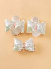 2pcs/Set Big Bow Baby Socks & Headband Set, Cute Children Socks Headband Suit, Birthday Gift, Baby Shower Gift, First Birthday, Christmas Gift, Newborn Photography Props (0-3M, 3-12M) - Multicolor - View 10