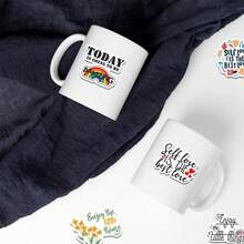 50pcs Motivational Quote Stickers, Inspirational Stickers, Positive Stickers, Affirmation Stickers, Waterproof Vinyl Stickers, Suitable For Diary, Computer, Scrapbook, Luggage, Water Bottle, Phone, Etc. - Multicolor - View 2