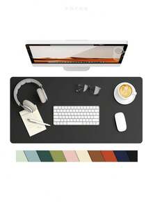 Tấm lót bàn làm việc bằng da chủ đề Giáng sinh, tấm lót văn phòng, tấm lót chuột cỡ lớn, tấm lót chống trượt bằng da PU, tấm lót laptop, tấm lót viết chống thấm nước, thích hợp cho văn phòng và gia đình. - Nhiều màu - Xem 3