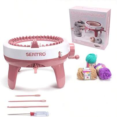 Knitting Machine 40 Needles Smart Weaving Loom Kit With Double Mode For Adults And EasytoUse Knit Loom Machine For Beginners And Enthusiasts Ideal Gift For Crafting And Creative Projects