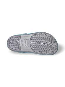 Crocs 男女通用木屐，吸汗透气，防晒防风保暖，百搭纯色，易洗速干，适合运动、户外跑步、日常穿着，男女款，蓝色/灰色，货号：11016-07W - 藍/灰色 - 查看 5