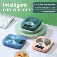 Riscaldatore per bollitore da tè alimentato tramite USB - Realizzato in materiale ABS, Pad elettrico per riscaldare bevande a 45°C - Mantiene il caffè caldo per tutto l'inverno - Perfetto per uso domestico e in ufficio - Idea regalo ideale per Natale, Ringraziamento, San Valentino, Festa del Papà e Festa della Mamma - Supporta solo la funzione di mantenimento del calore, non la funzione di riscaldamento.