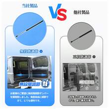 YESCUT 【フリーストップ機能】バックドアダンパー スズキ ジムニー JB64/JB74W 専用 無段階調整 リアハッチ 自由停止 ドア固定 ドアパンチ対策 油圧式 車検対応 純正交換 - マルチカラー - チェックする 6