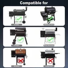 HDW152 Grease Bucket With 15 Pack BAC407 Grease Bucket Liner For Traeger GrillsDrip Liner Drip Pan For Traeger Pro Series 575/780 20/22/34 Ironwood 650/885 Grills Pit Boss Pellet Grill Smoker - như hình ảnh - Xem 5