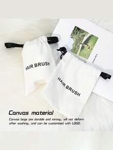 Bolsas de lona con cordón personalizadas, bolsas de almacenamiento multifuncionales, personalizables con texto, bolsas personalizables, bolsas de tela personalizadas, bolsas de almacenamiento de joyas, bolsas de regalo de boda personalizadas, bolsas con cordón, adecuadas para recuerdos de fiesta, regalos de vacaciones, regalos de aniversario, envolver regalos, útiles escolares, útiles para maestros, ropa de niños y niñas, estilo de otoño de moda. Regalos personalizados - Multicolor - Ver 8