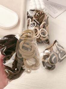 50pcs Khaki Nude Invisible Hair Ties Elastic Towel Rings Headbands Daily Style Makeup Travel Essentials School Opening Gifts, Red Gift Box New's Gifts, Hair Accessories For Women, Hair Tools, Beauty Accessories, Curly Hair Accessories, For Women, Fall, Travel, Hair Tools, Accessories Women, Hair Stuff,Fall,Hair,Hair Accessories,Hair Accessories For Women,Travel,Hair Accessories,Accessories Women,Hair Accessory,Hair Accessories Women,Hair Tools,Hair Stuff,Stuff,Beauty Accessories - 混色 - 查看 8