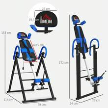 HOMCOM Inversion Tables - Azul - Ver 7